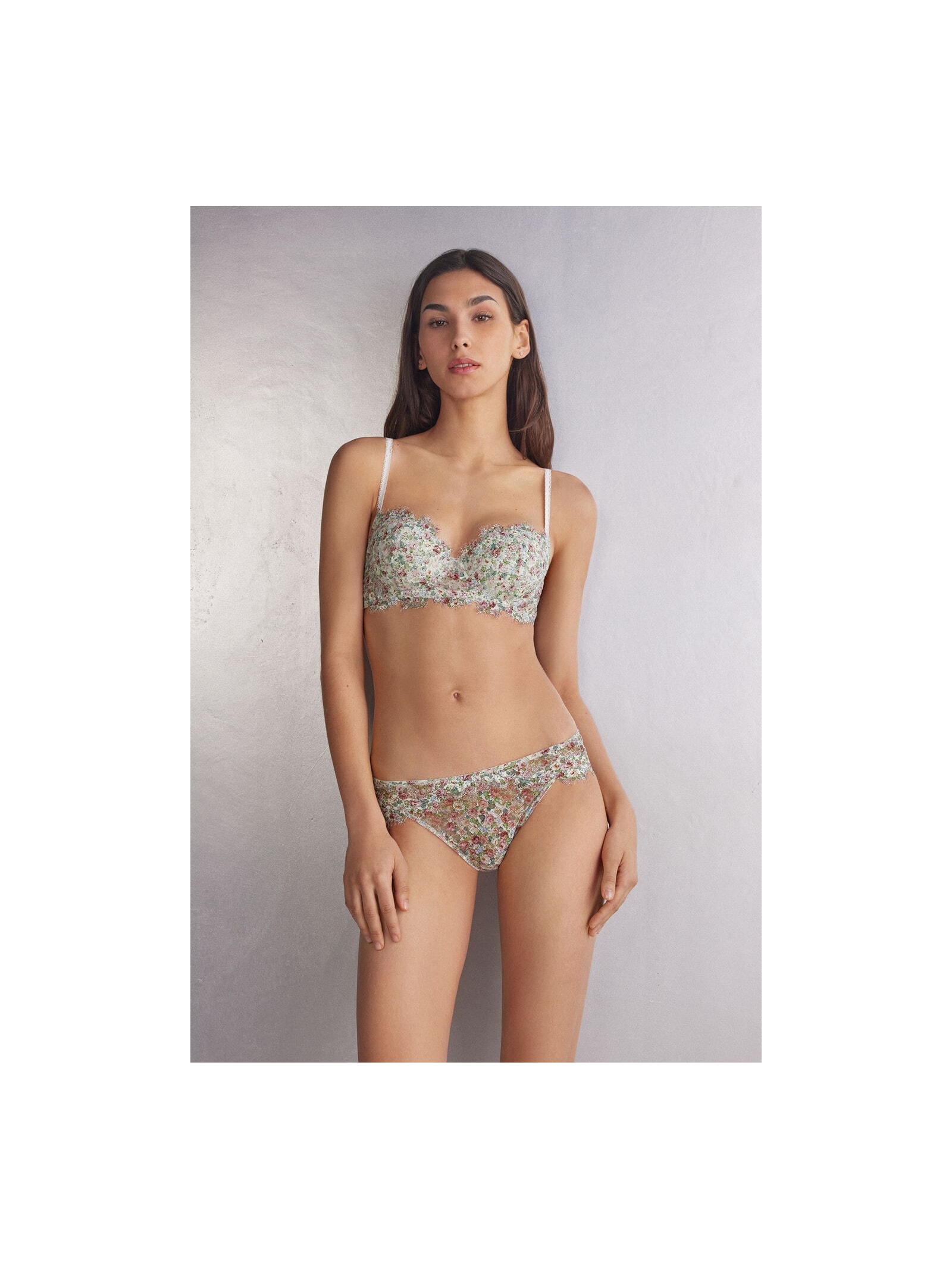 Sutiã Balconette Sofia Floral Romance Rosa Intimissimi