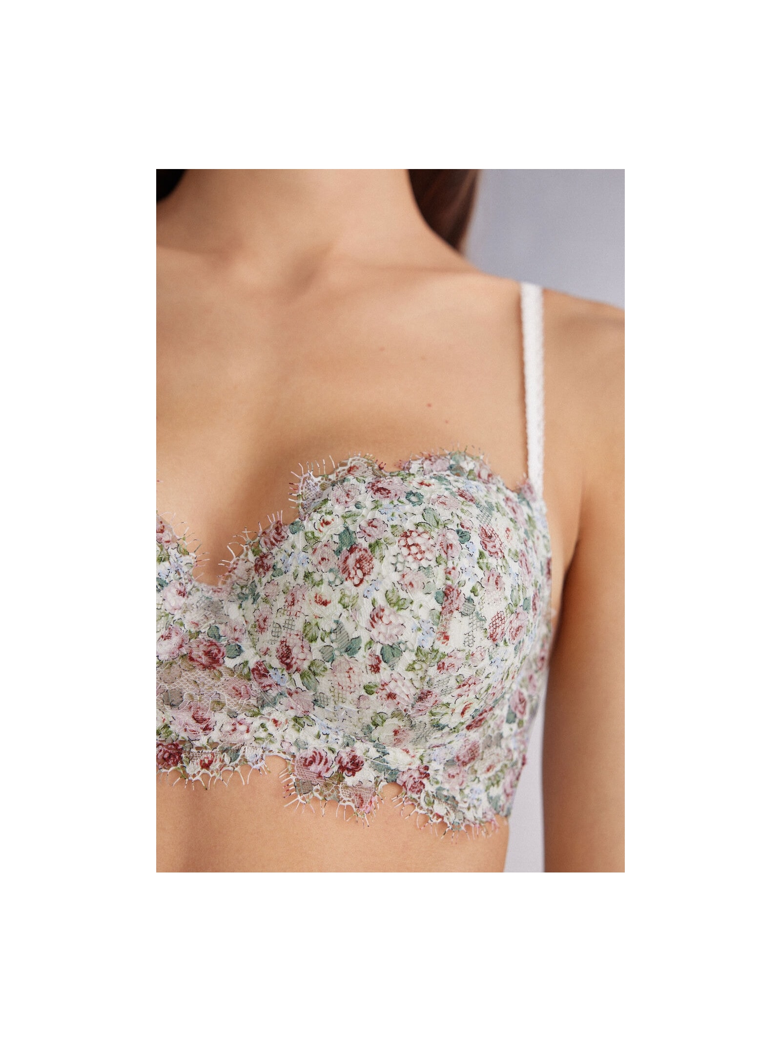 Sutiã Balconette Sofia Floral Romance Rosa Intimissimi
