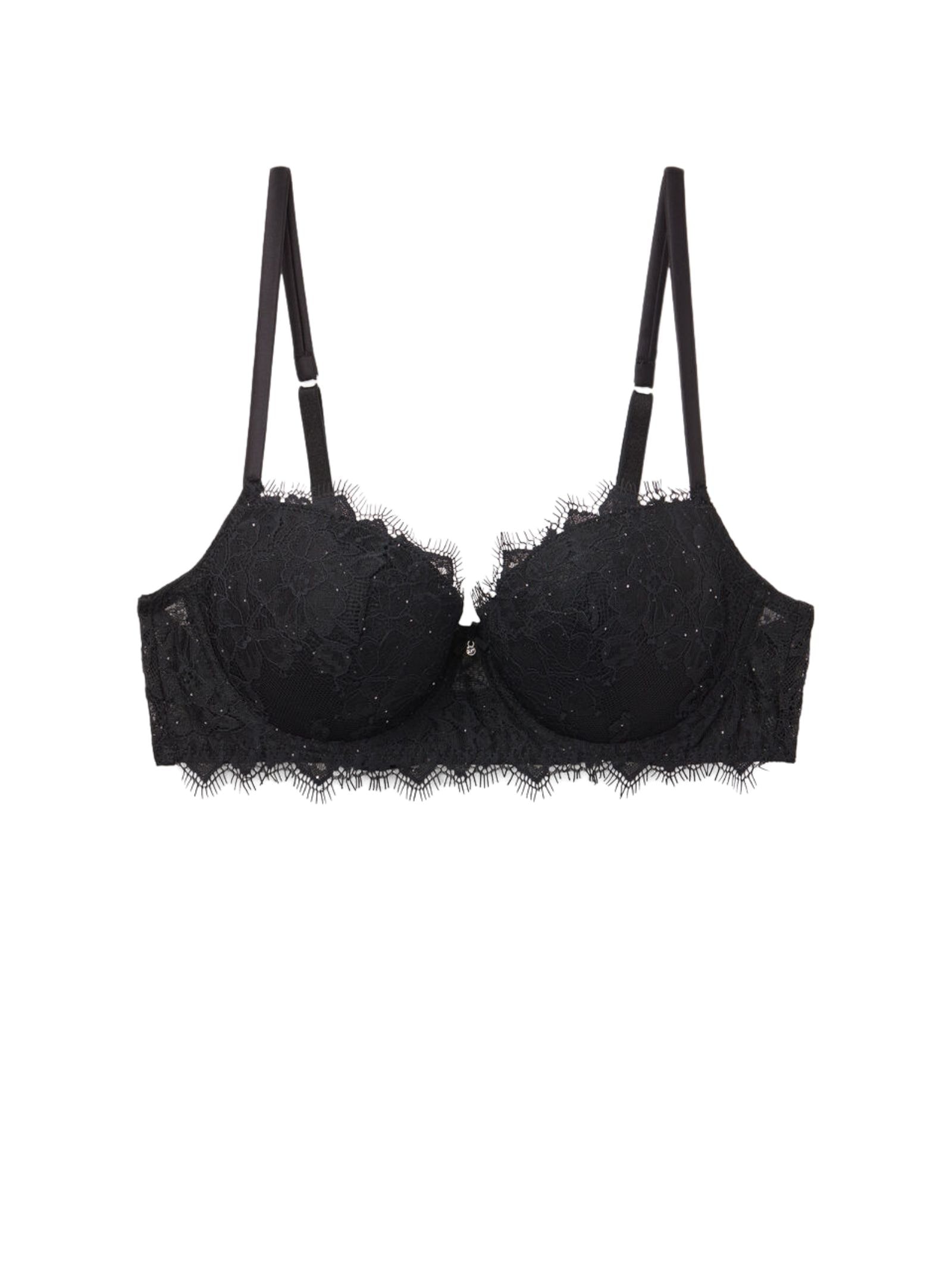 Sutiã Balconette Sofia Glimmer Of Pleasure Preto Intimissimi