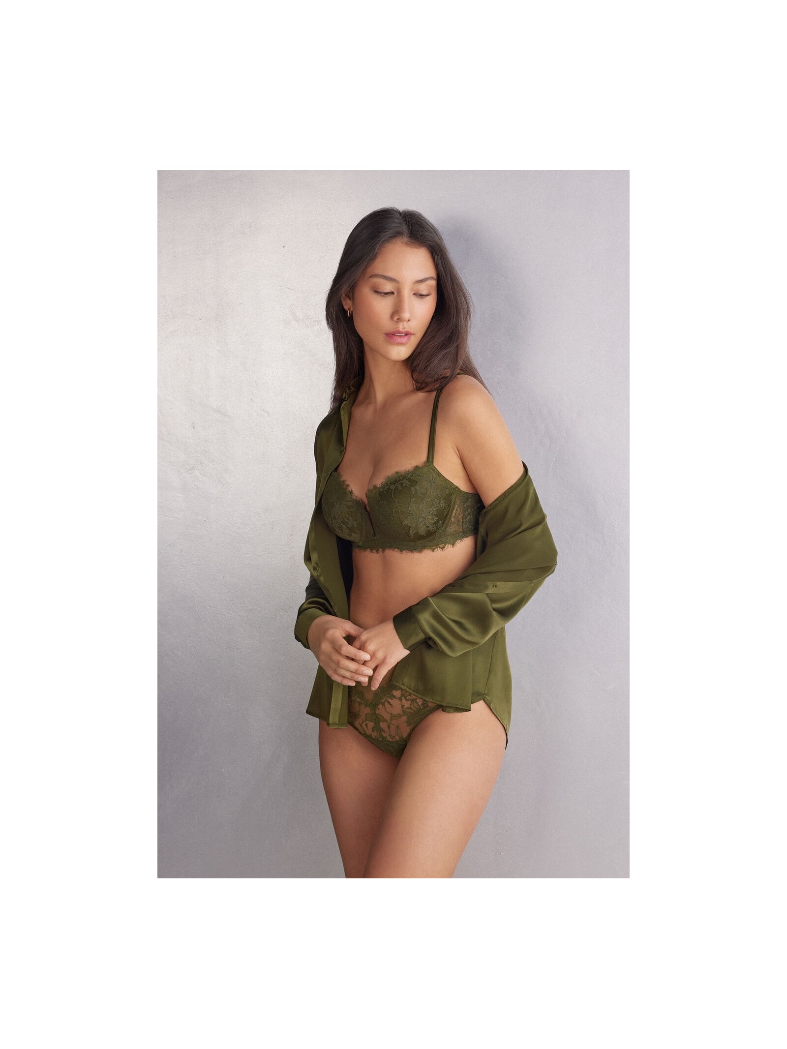 Sutiã Balconette Sofia Imaginary Journey Verde Intimissimi
