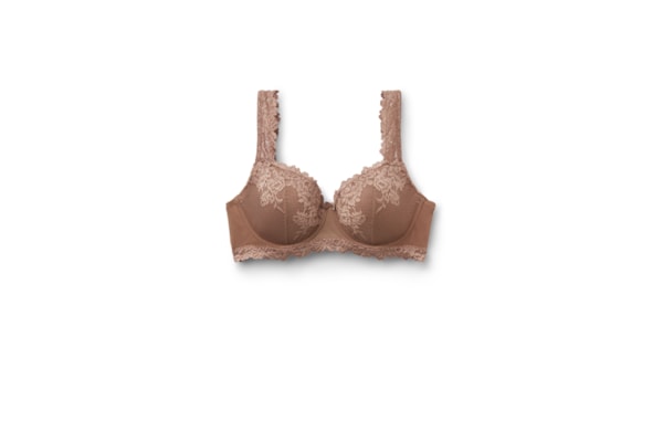 Sutiã Balconette Sofia In Pretty Flowers - Marrom