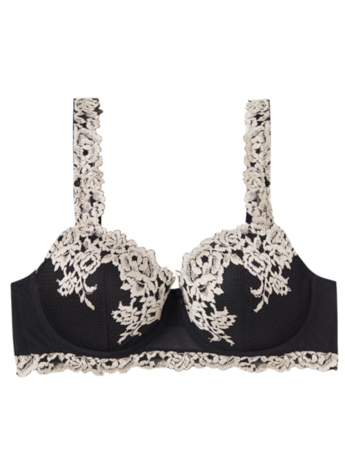 Sutiã Balconette Sofia In Pretty Flowers – Preto