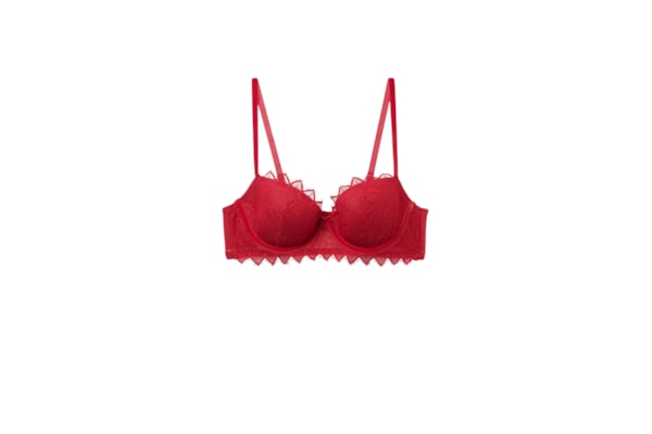 Sutiã Balconette Sofia Intriguing Beauty - Vermelho