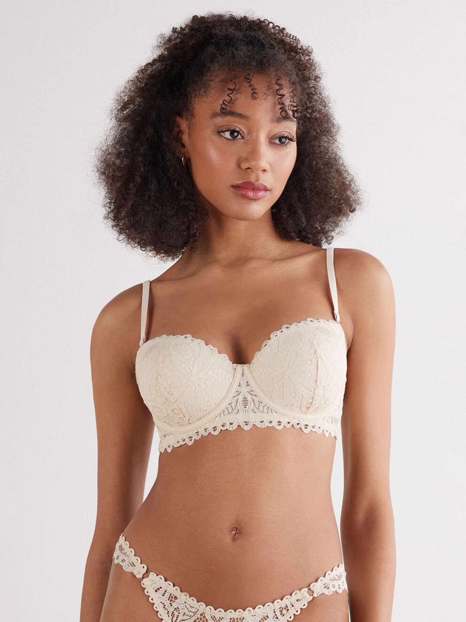 Sutiã Balconette Sofia Italian Riviera Marfim Intimissimi