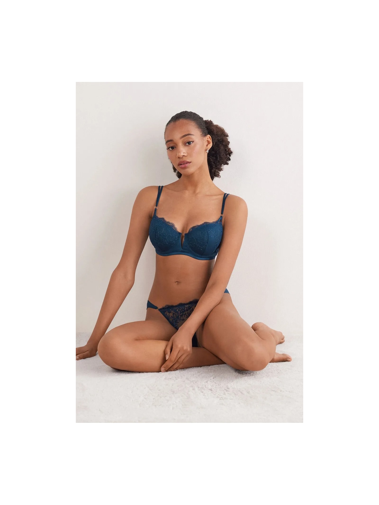 Sutiã Balconette Sofia Luxury Dreams Azul Intimissimi