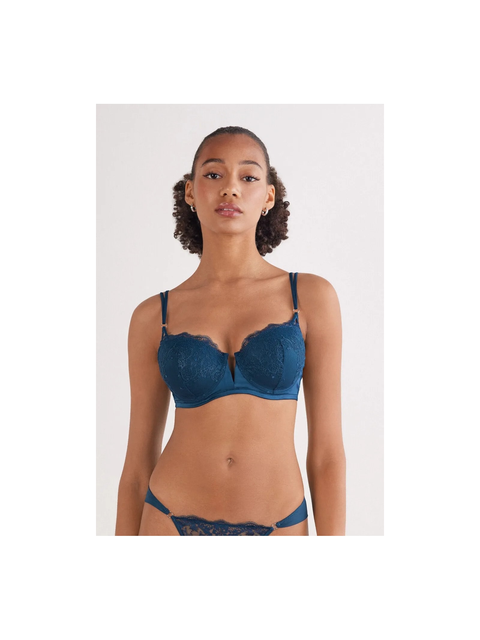 Sutiã Balconette Sofia Luxury Dreams Azul Intimissimi