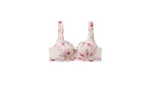 Sutiã Balconette Sofia Pretty Flowers - Rosa