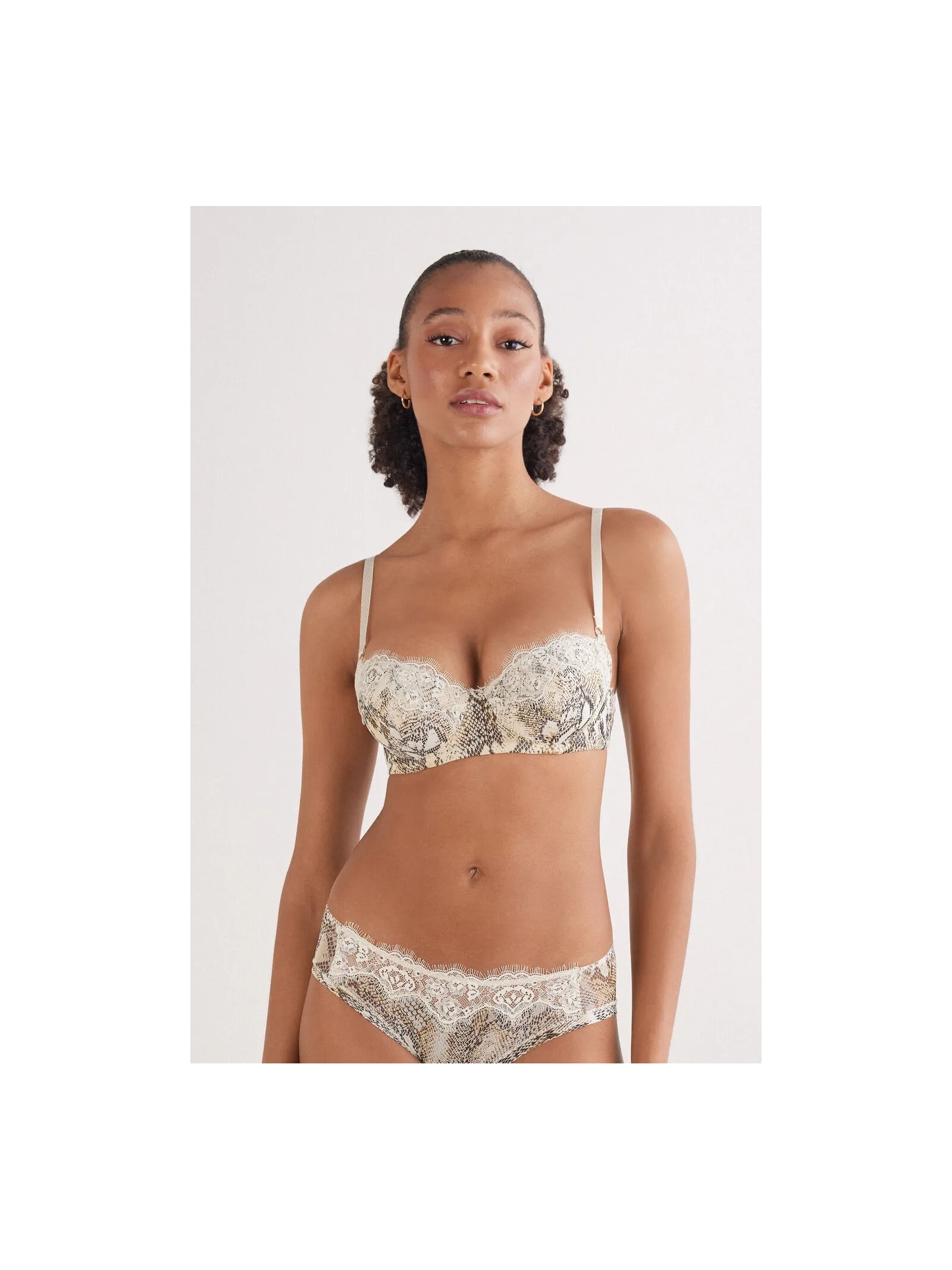 Sutiã Balconette Sofia Seductive Glamour Bege Intimissimi