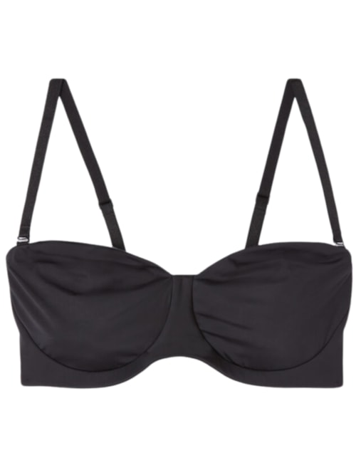 Sutiã Balconette Tomara Que Caia Diletta Em Microfibra Ultralight – Preto