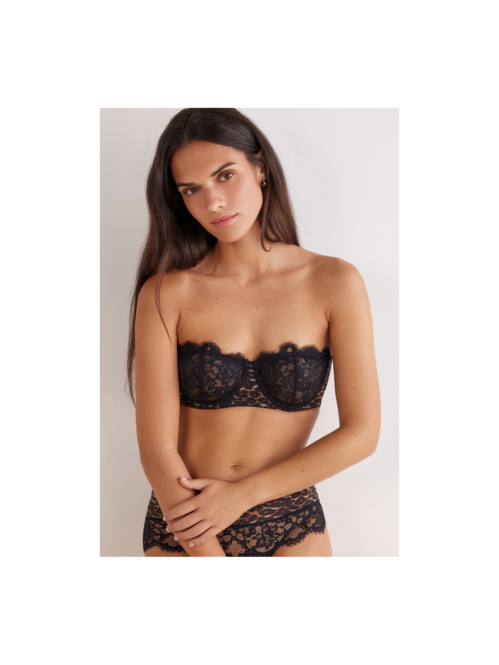 Sutiã Balconette Tomara Que Caia Sensual Attitude Marrom Intimissimi