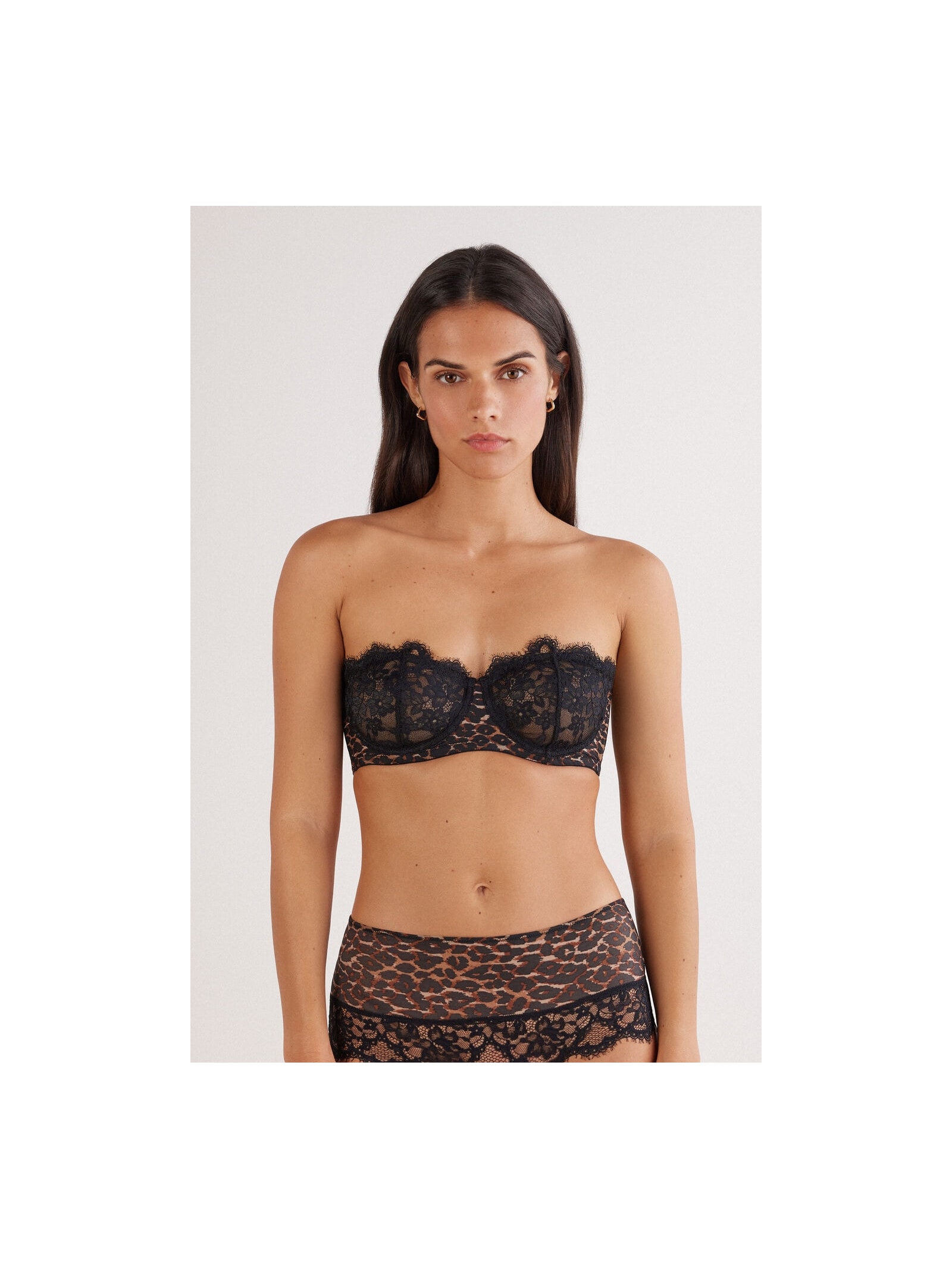 Sutiã Balconette Tomara Que Caia Sensual Attitude Marrom Intimissimi