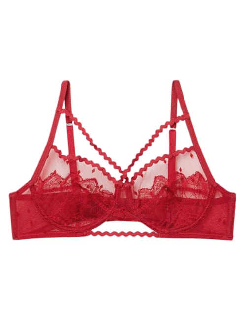 Sutiã Balconette Winter Of Love – Vermelho