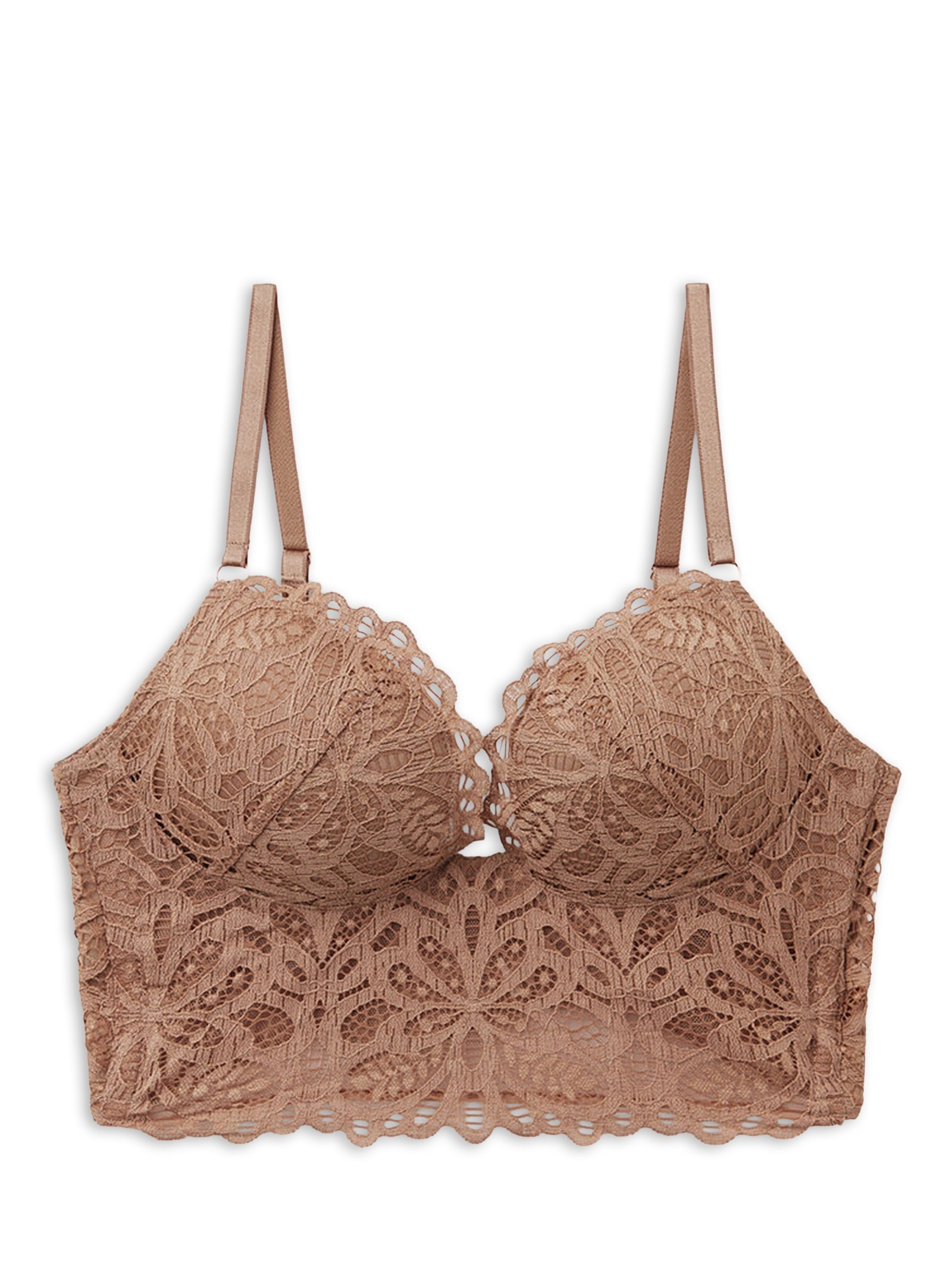 Sutiã Bustier Monica Italian Riviera Marrom Intimissimi