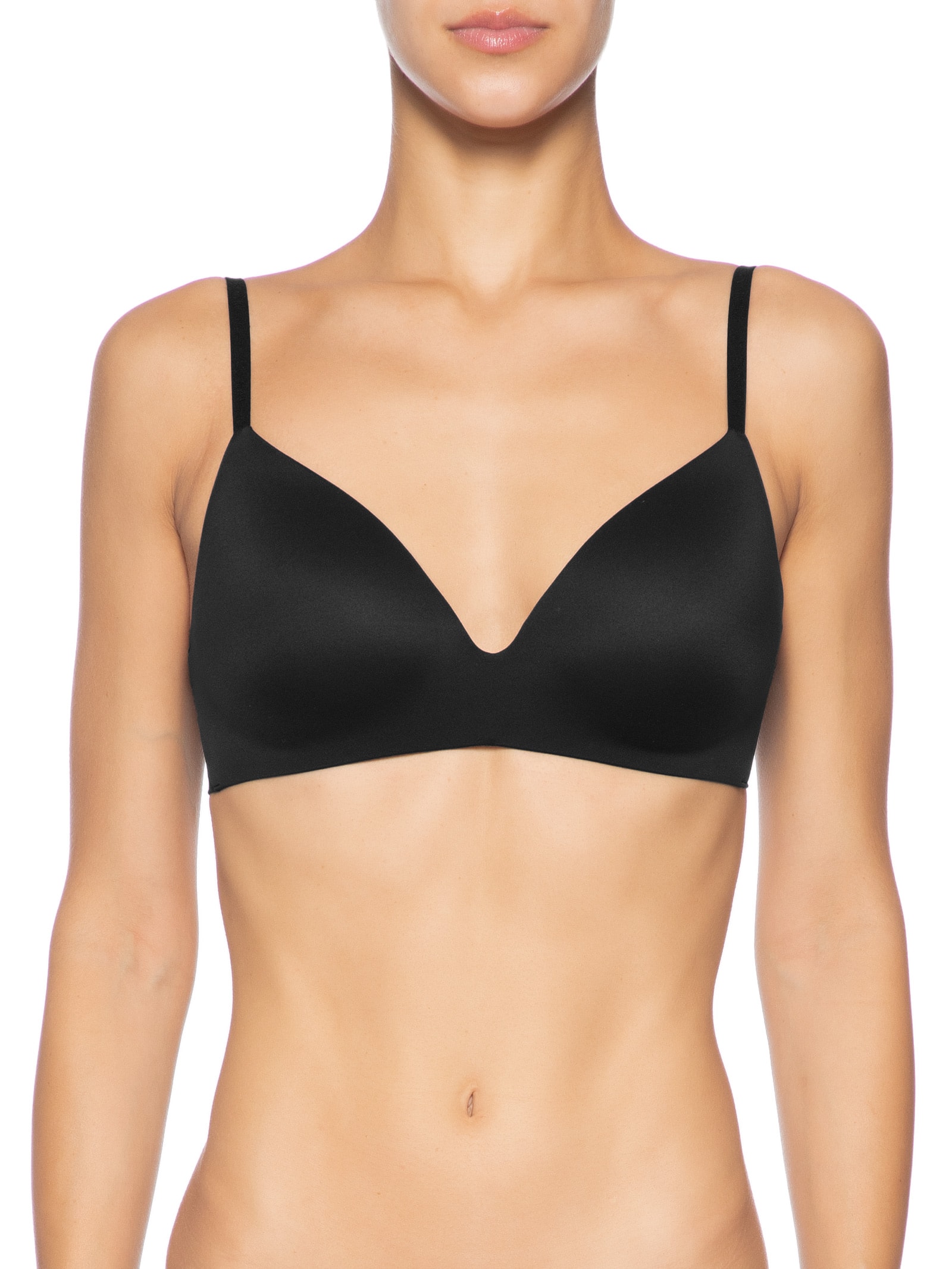 Sutiã Com Bojo Sem Aro Perfectly Fit Preto Calvin Klein Underwear
