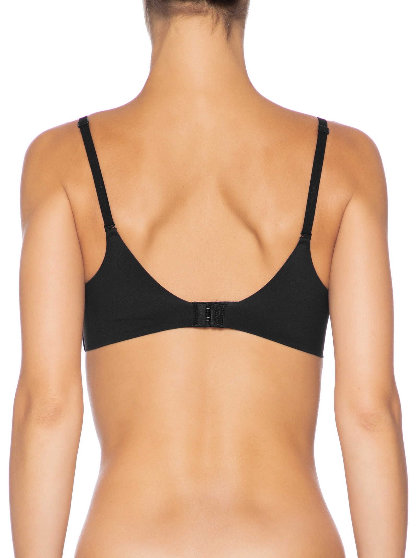 Sutiã Com Bojo Sem Aro Perfectly Fit Preto Calvin Klein Underwear