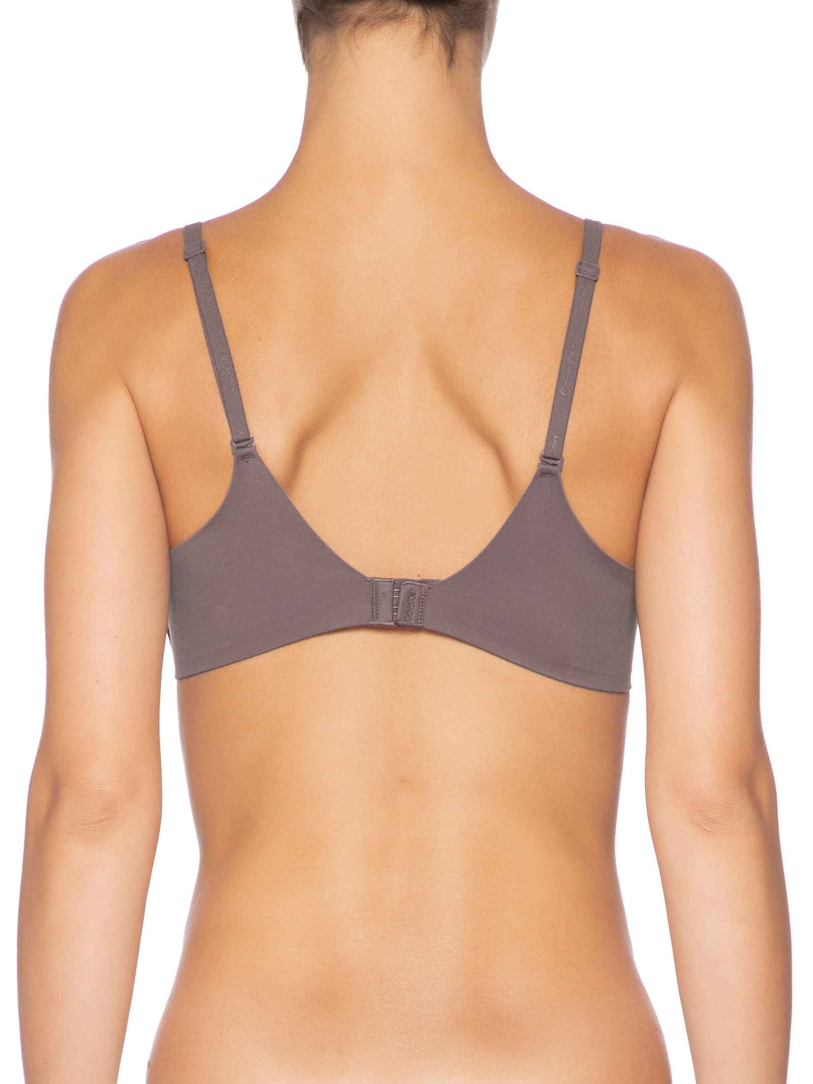 Sutiã Com Bojo Sem Aro Perfectly Fit – Marrom Calvin Klein Underwear