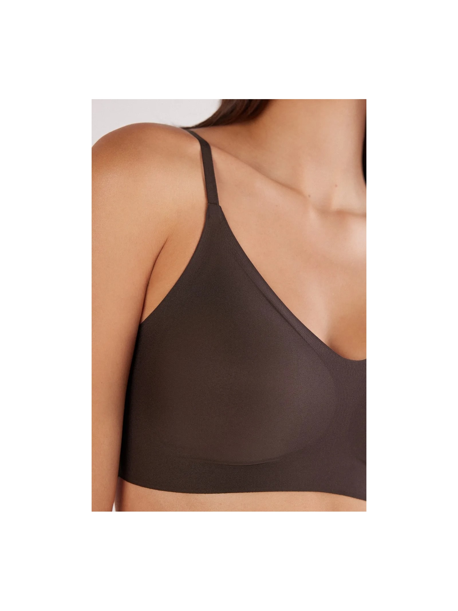 Sutiã Eri Em Microfibra Marrom Intimissimi