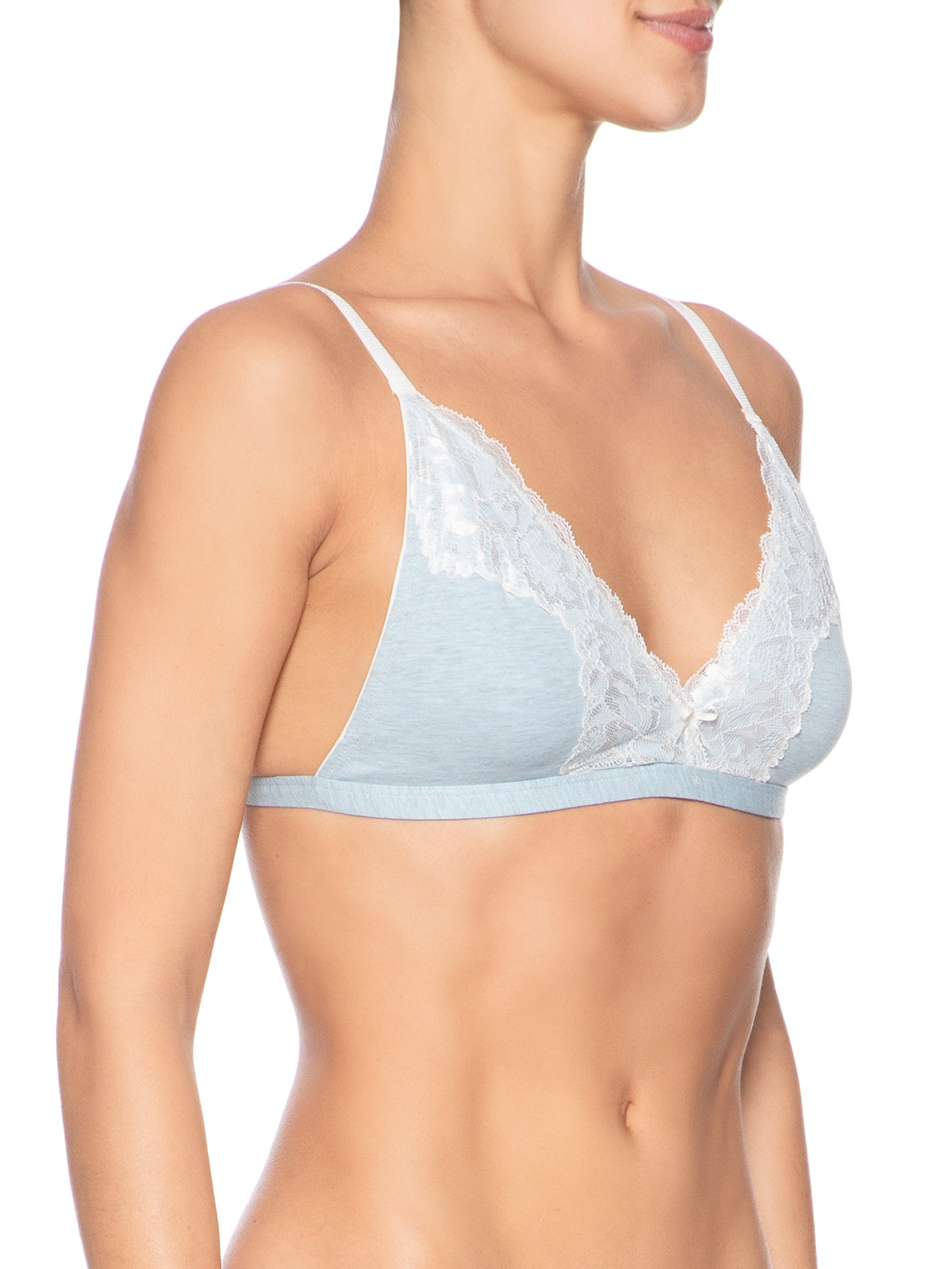 Sutiã Lenço Flower Cotton Azul Jogê