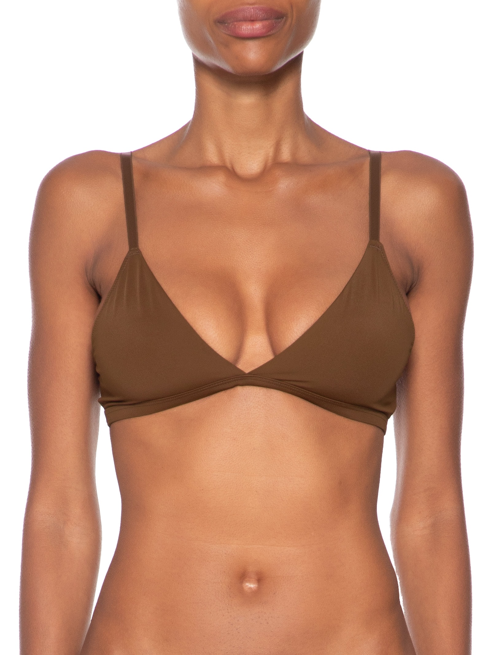 Sutiã Lenço Poliamida Maya Marrom Jogê
