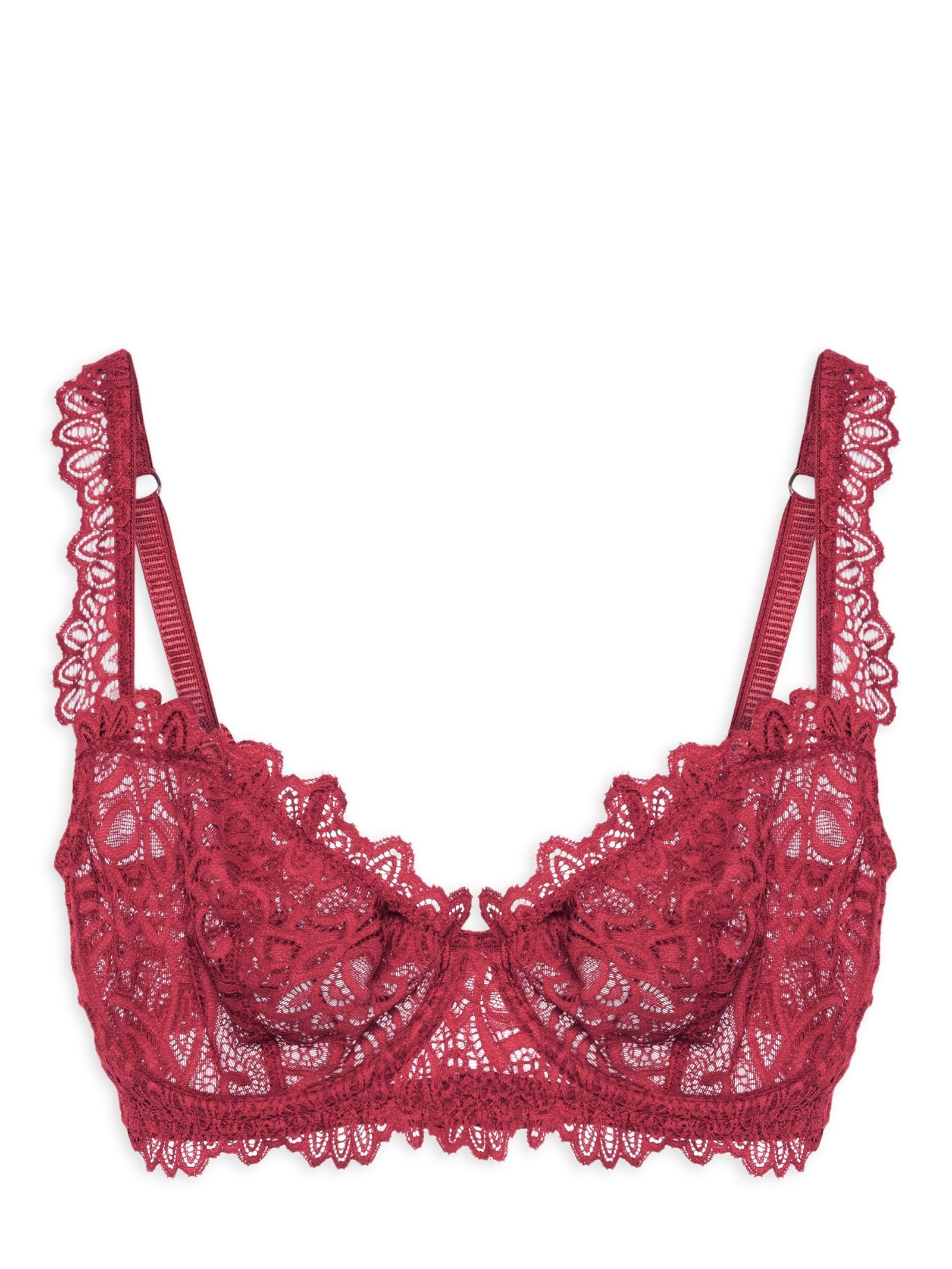 Sutiâ Leve Com Aro Vermelho Valisere