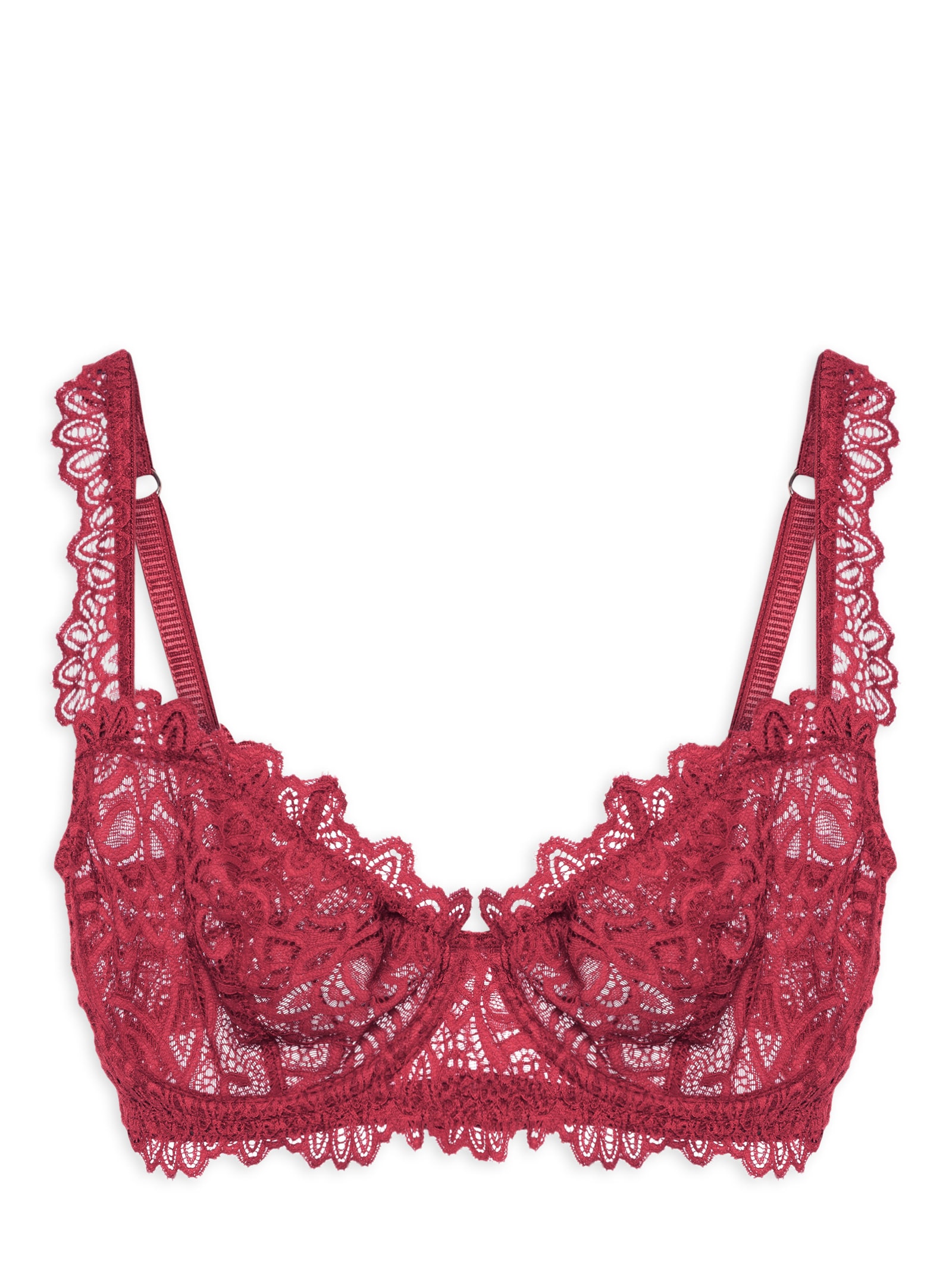 Sutiâ Leve Com Aro Vermelho Valisere