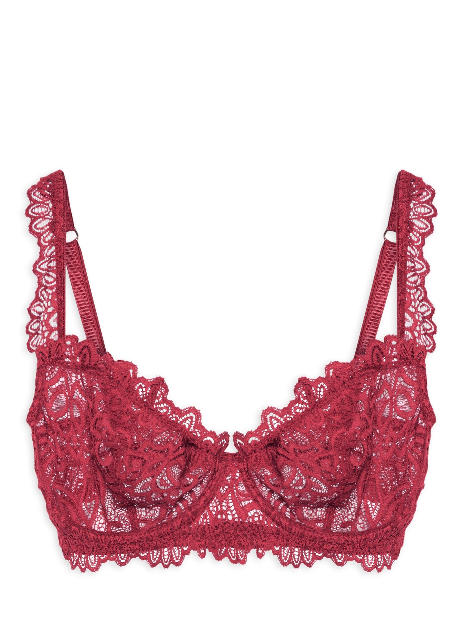 Sutiâ Leve Com Aro Vermelho Valisere