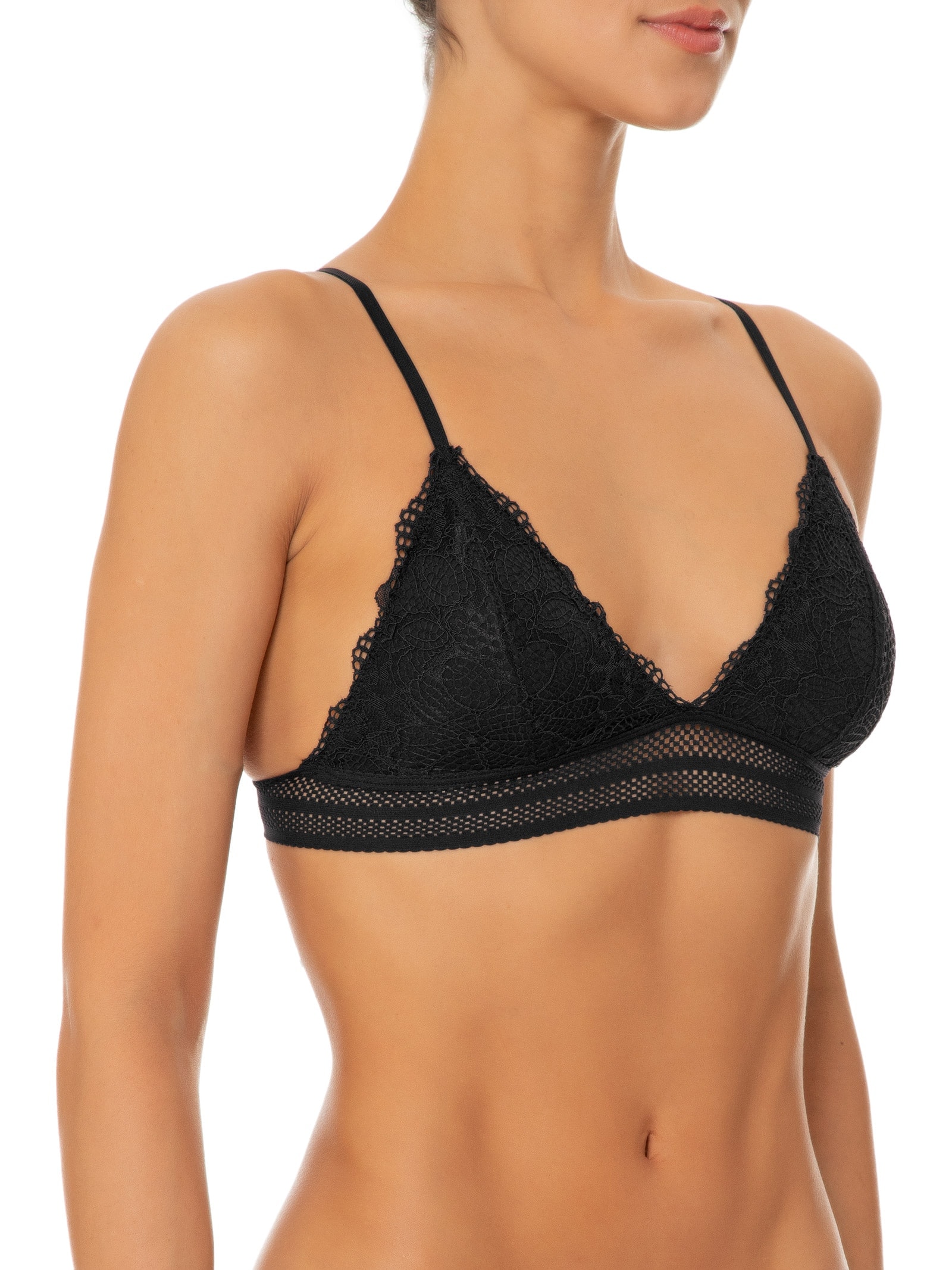 Sutiã Leve Com Bojo Removível Preto Valisere