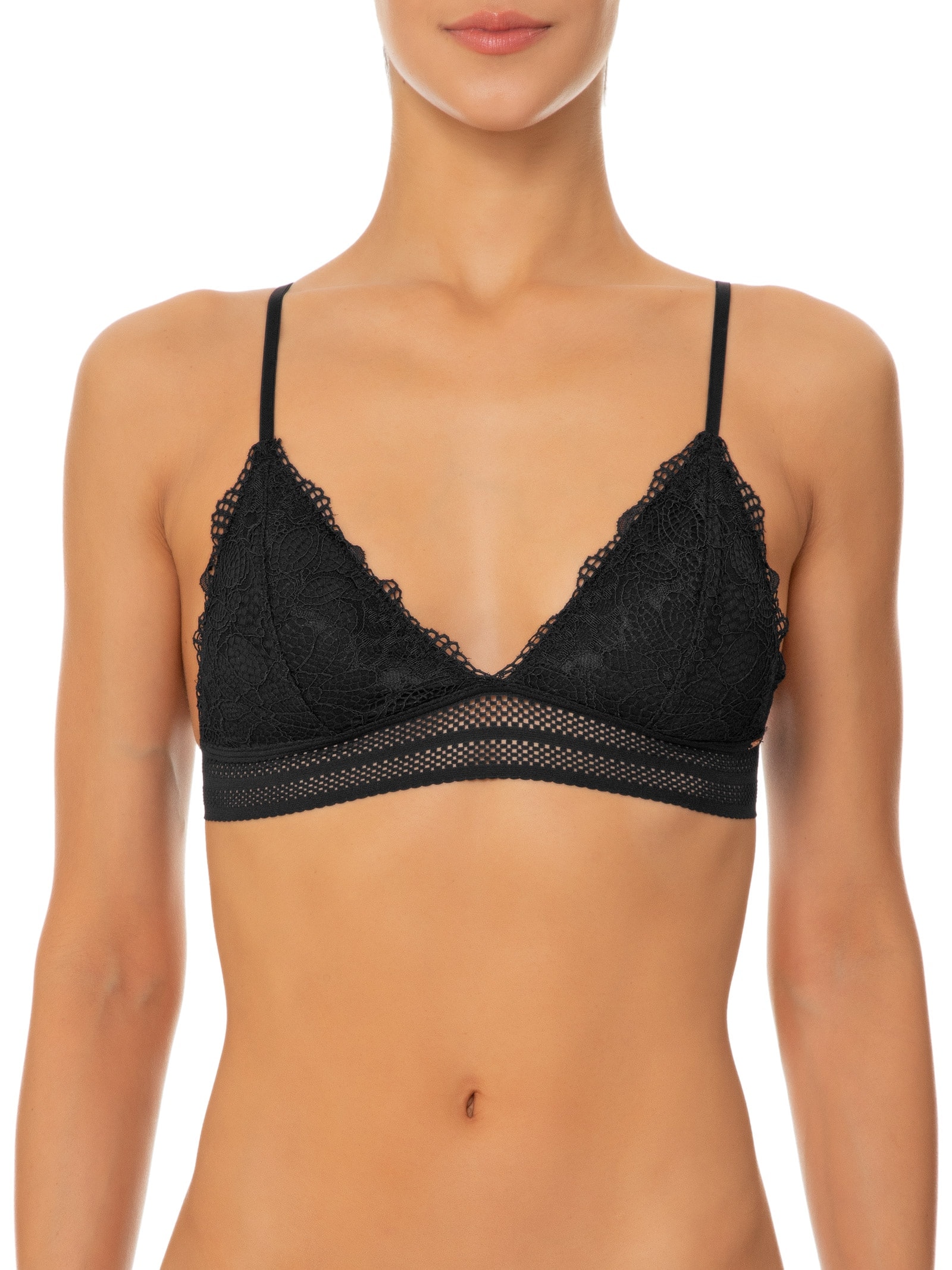 Sutiã Leve Com Bojo Removível Preto Valisere