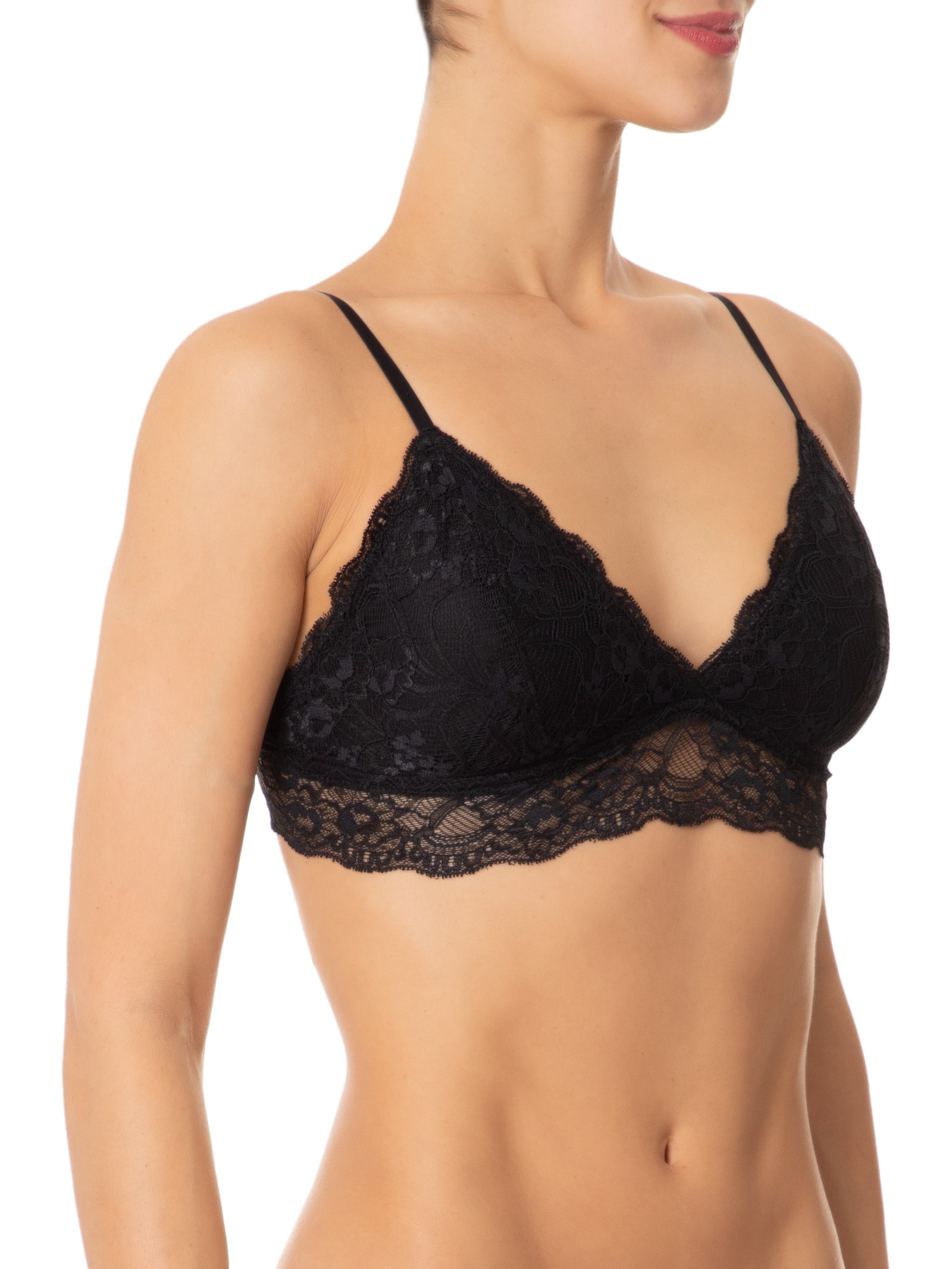 Lupo - Sutiã Bustier Com Alça Removível - Preto