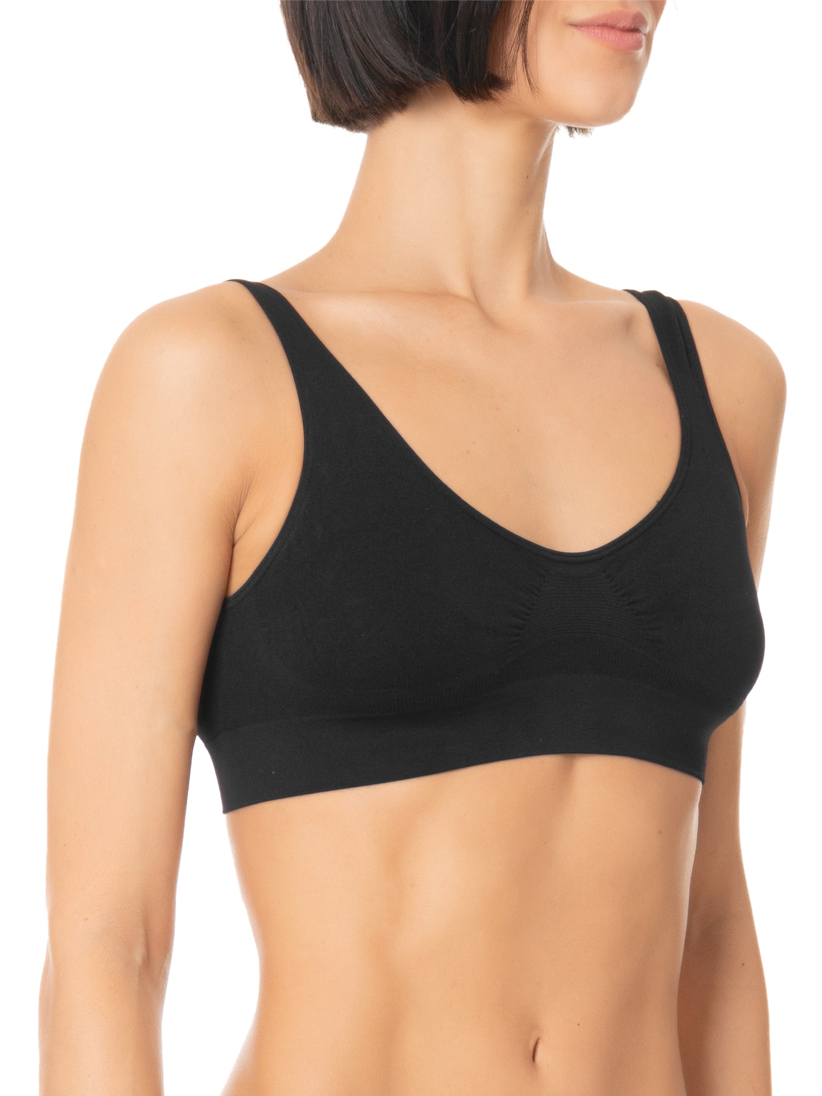 Sutiã Liso Preto Hering Intimates