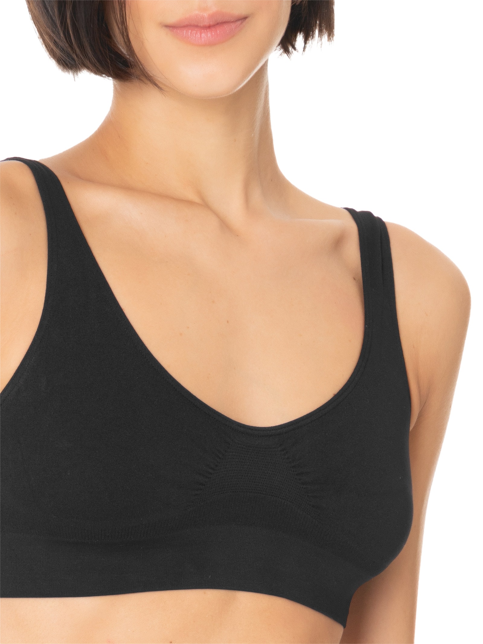 Sutiã Liso Preto Hering Intimates