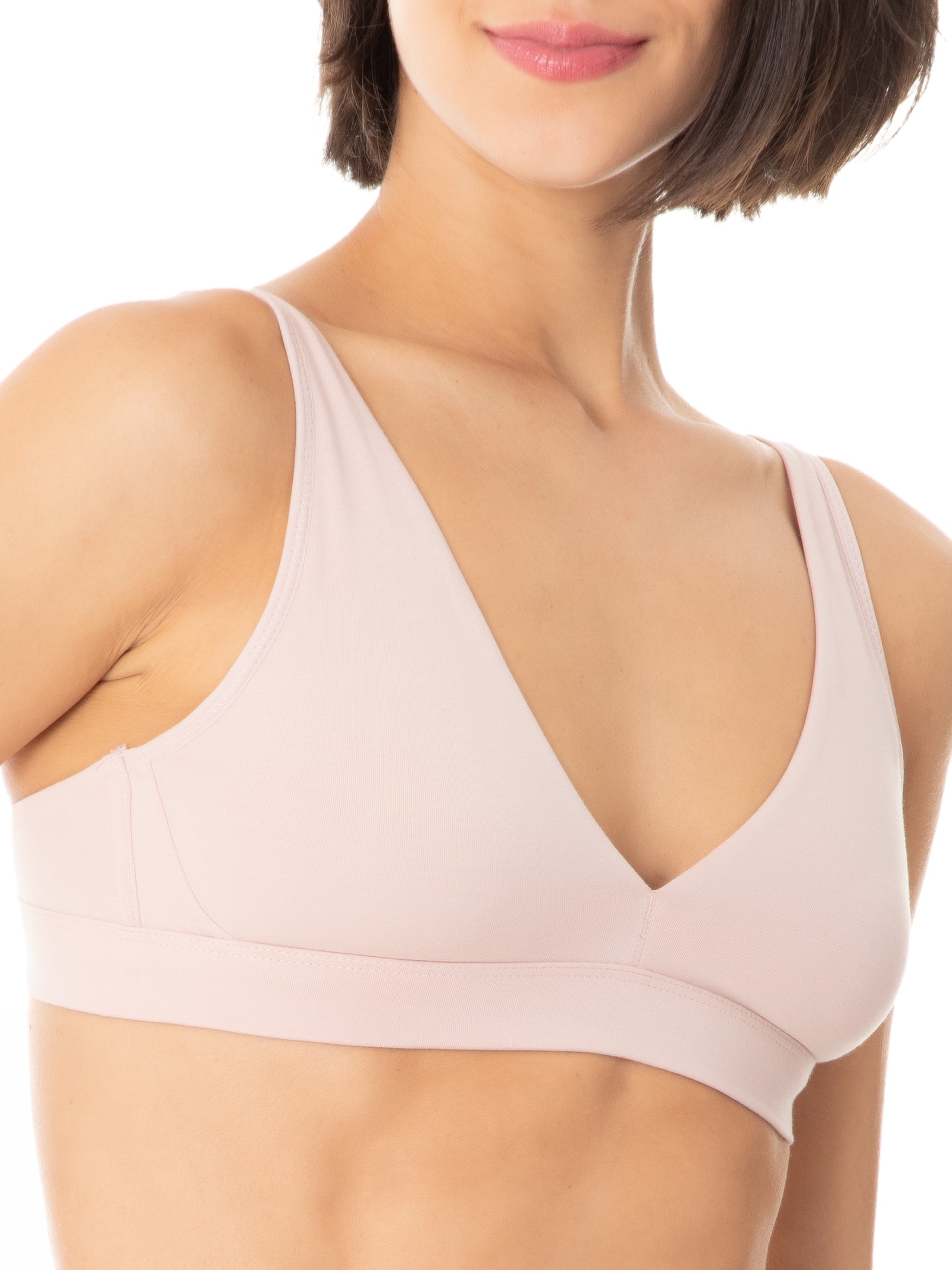 Sutiã Liso Rosa Hering Intimates