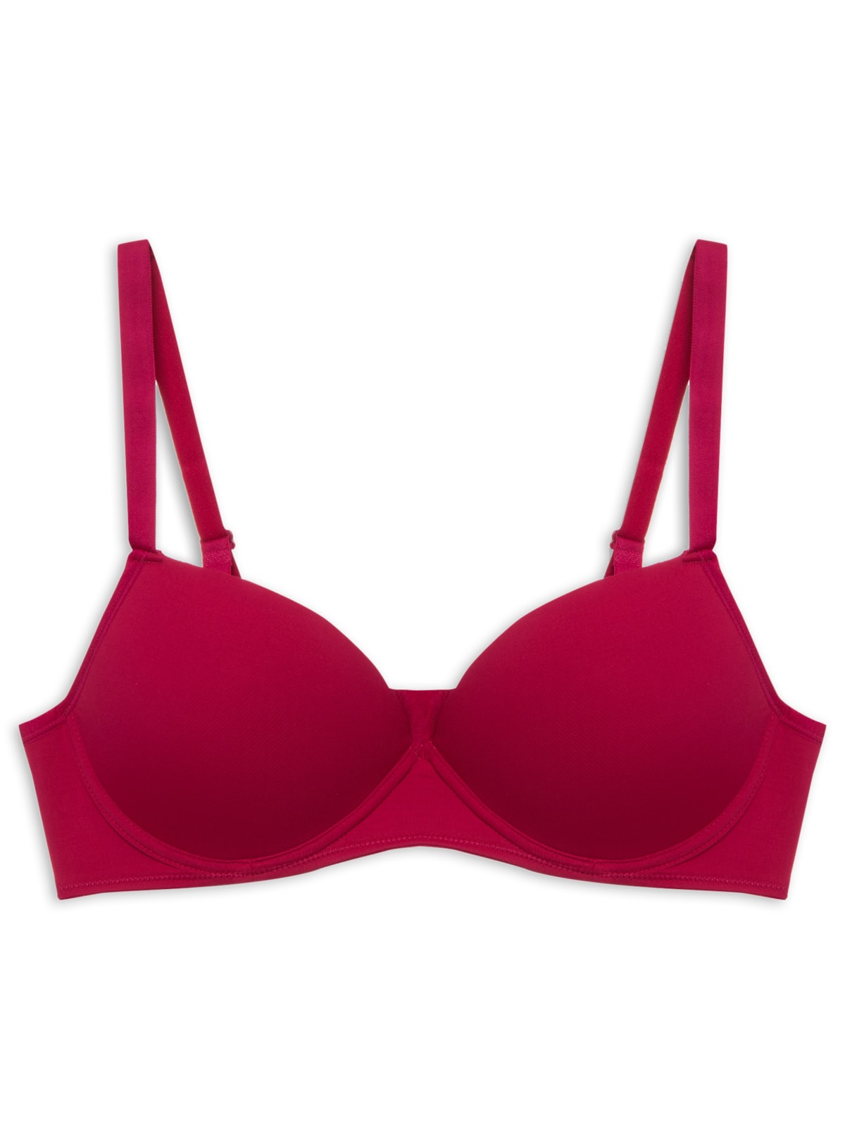 Vista 2 Sutiã Meia-Taça Com Bojo - Vinho VERMELHO VERMELHO