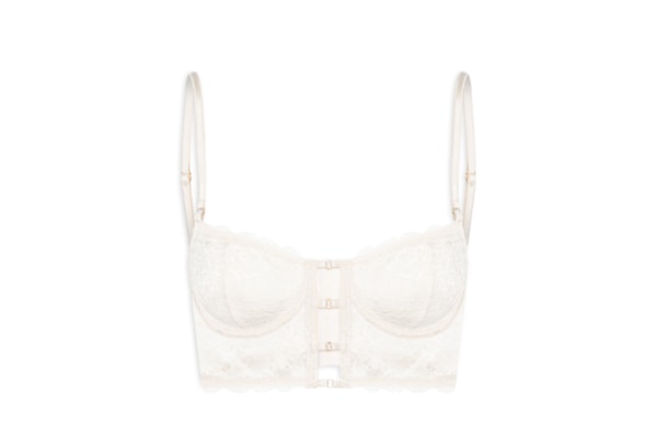 Sutiã Meia Taça Corp Lca - Off White