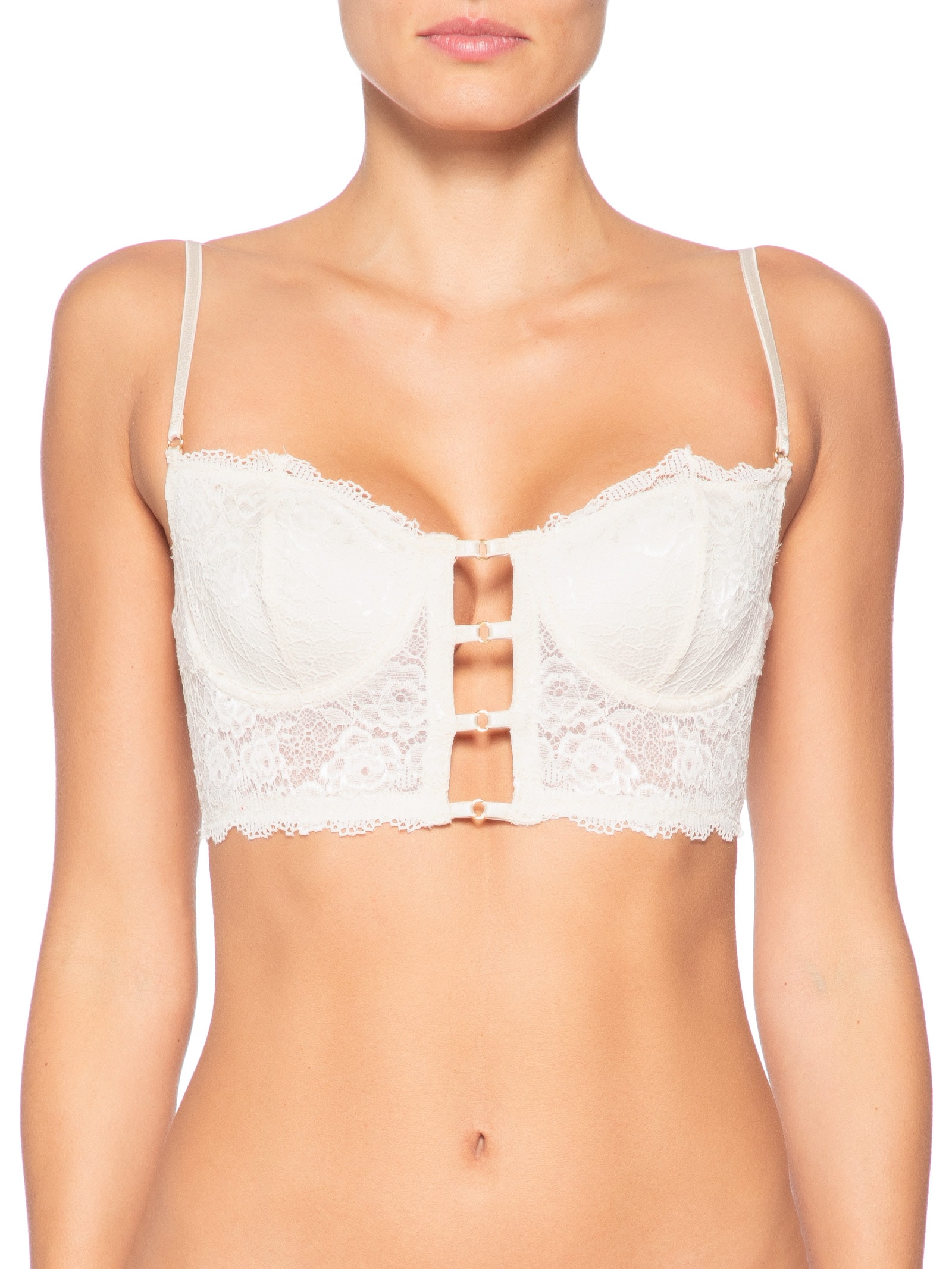 Sutiã Meia Taça Corp Lca Off White Valisere