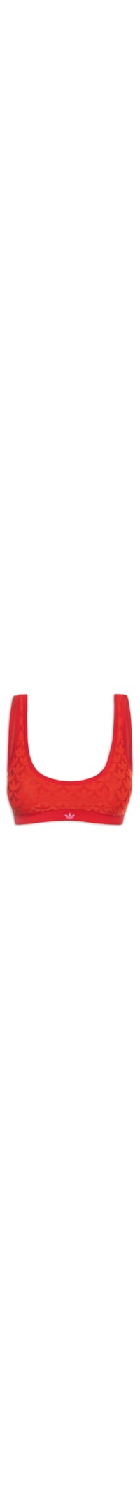 Sutiã Microterrot Monogram Comfort Scoop Bra - Vermelho