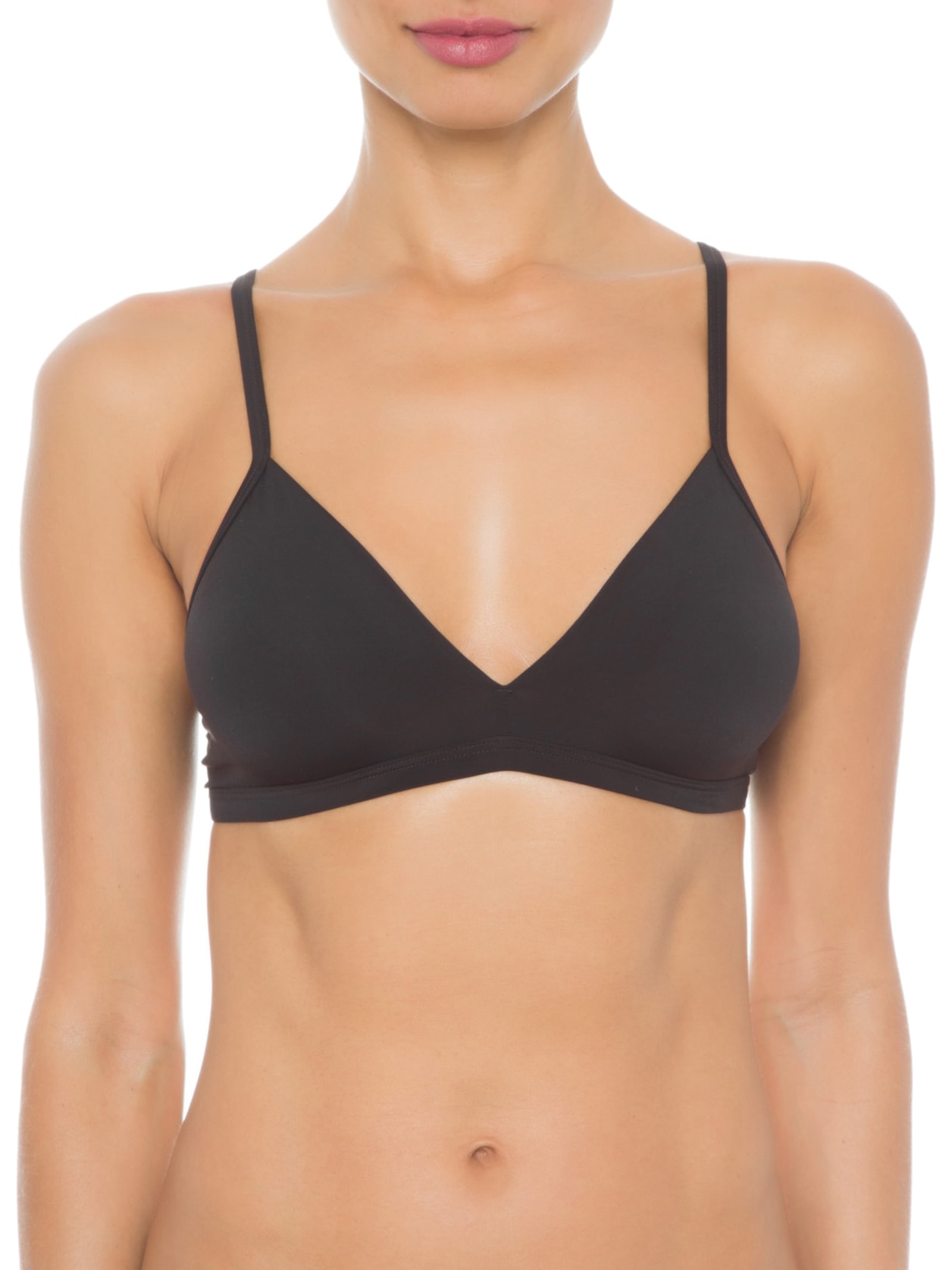 Sutiã Moldado Leve Microfibra Comfy Preto Jogê