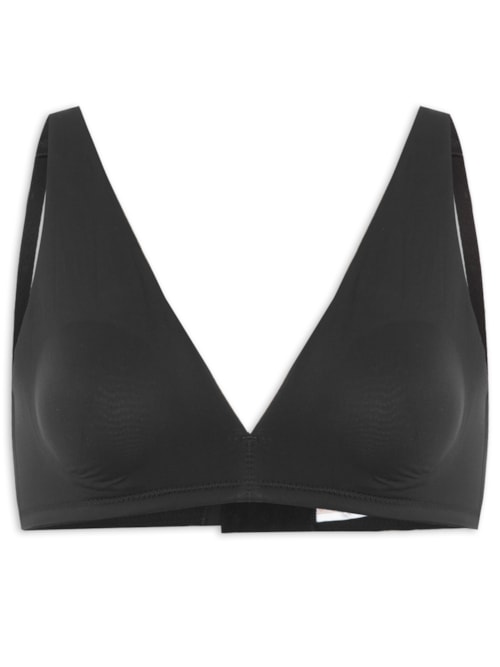 Sutiã Moldado Microfibra Comfy – Preto