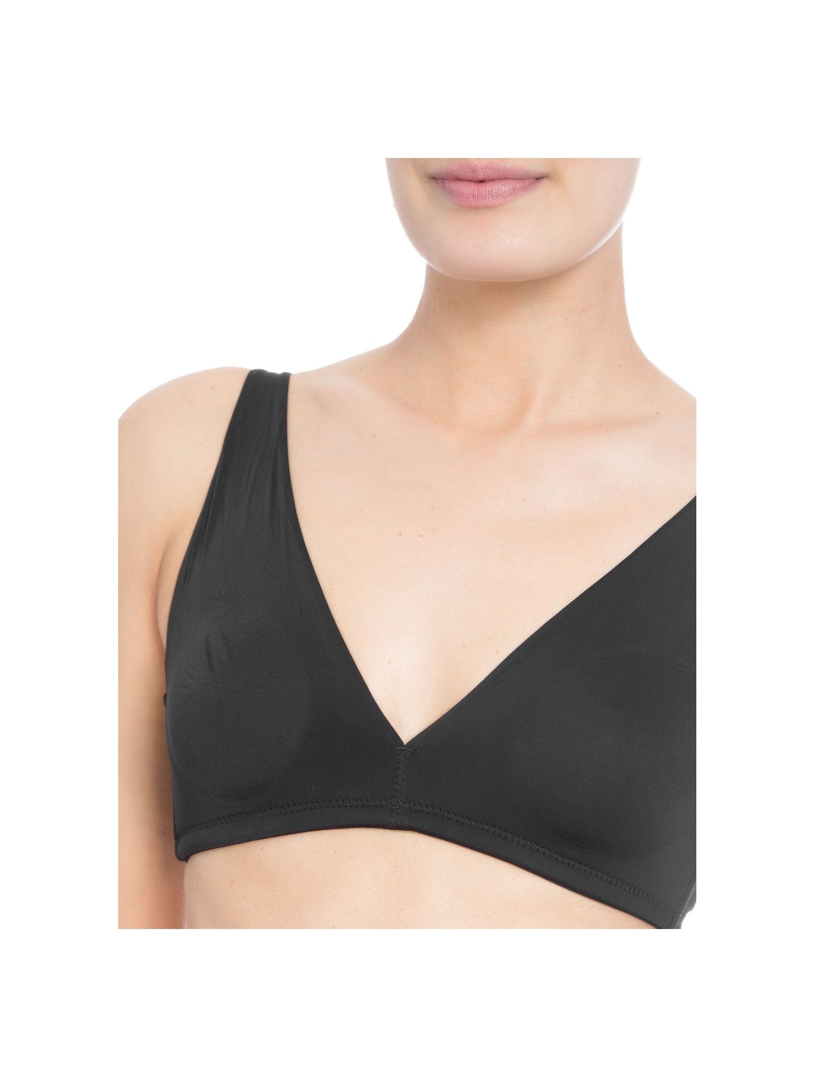 Sutiã Moldado Microfibra Comfy Preto Jogê