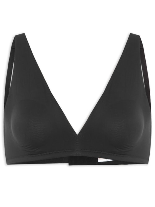 Sutiã Moldado Microfibra Comfy – Preto