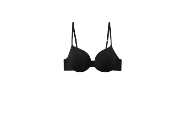 Sutiã Push-Up Bellissima Em Algodão Ultralight - Preto
