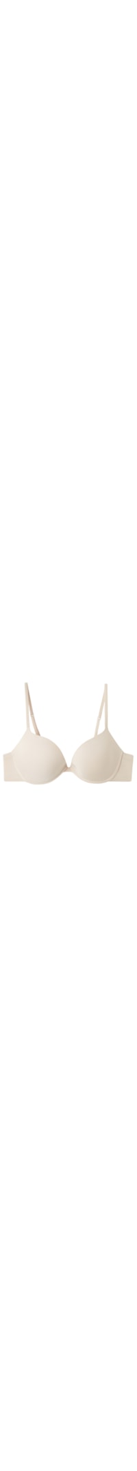 Sutiã Push-Up Bellissima Em Microfibra Ultralight - Off-White