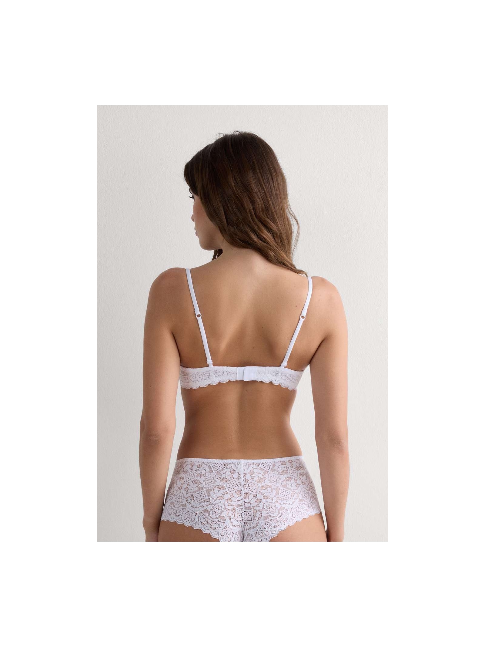 Sutiã Push-Up Bellissima Em Renda Branco Intimissimi