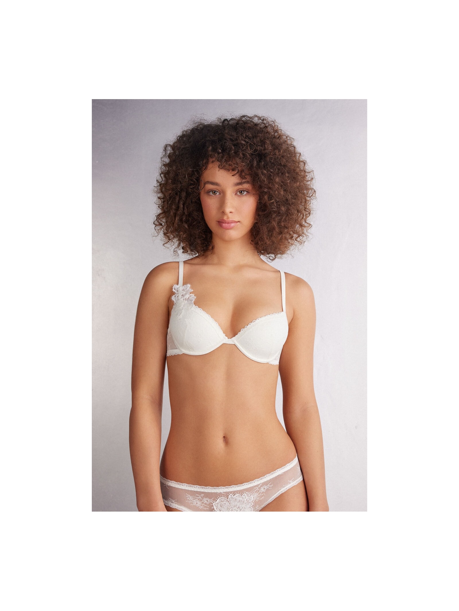 Sutiã Push-Up Bellissima Glisten In The Light Marfim Intimissimi