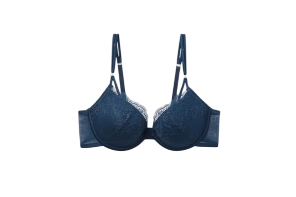 Sutiã Push-Up Bellissima Luxury Dreams - Azul