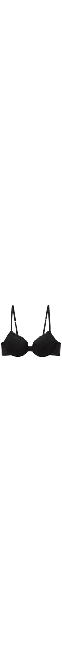 Sutiã Push-Up Bellissima Winter Of Love - Preto
