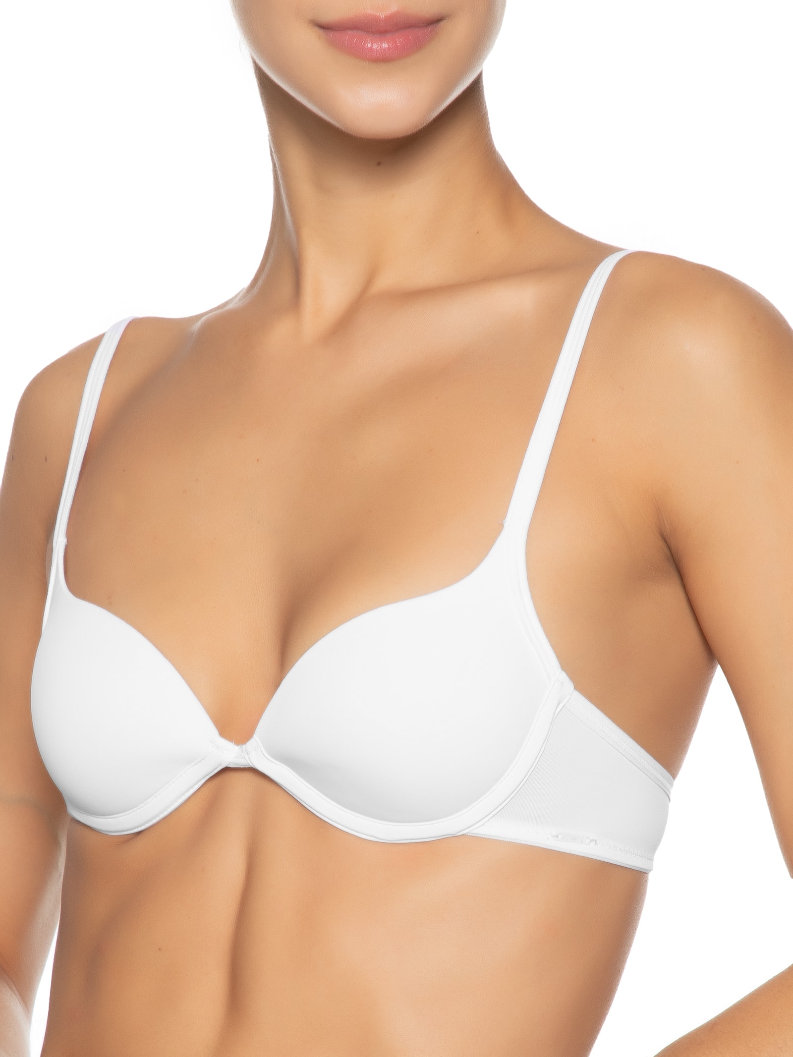 Sutiã Push Up Branco Valisere