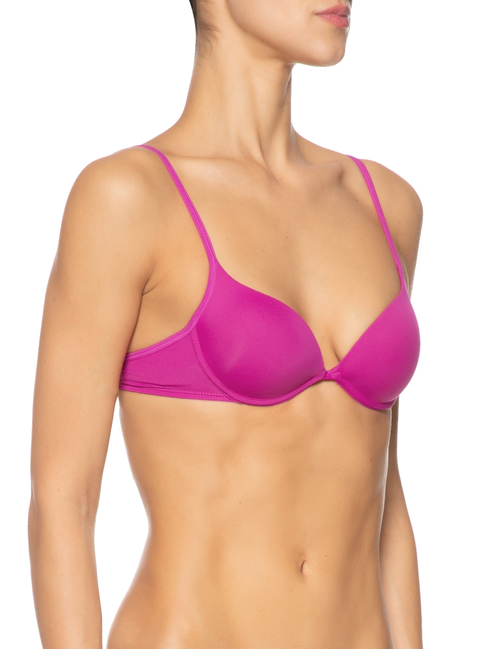 Sutiã Push Up em Microfibra Rosa Hope