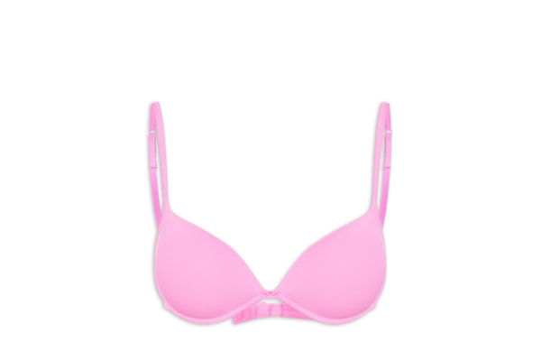 Sutiã Push Up Em Microfibra - Rosa