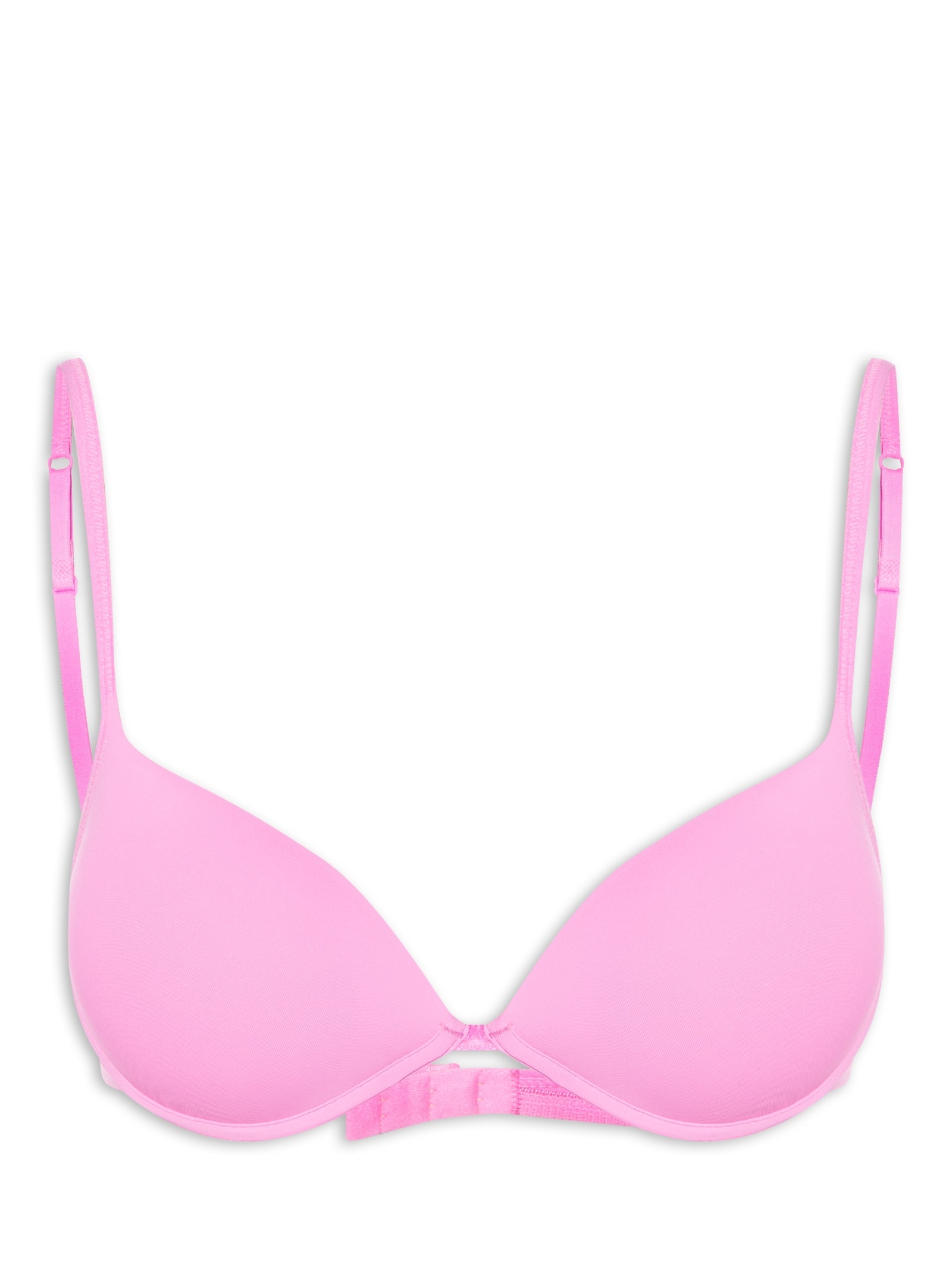Sutiã Push Up Em Microfibra Rosa Hope